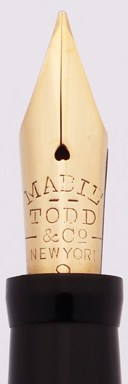 Mabie Todd (USA) Swan Ring Top Fountain Pen - Gold Filled